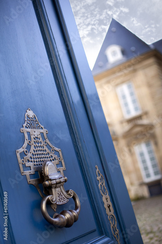 Photo: Façade d'un hôtel particulier à Bordeaux Façade d'un hôtel particulier à Bordeaux