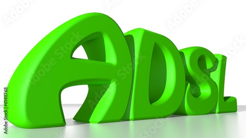 Illustration: ADSL Green ADSL Green