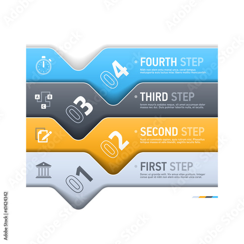 Vector: Business theme infographics elements template Business theme infographics elements template