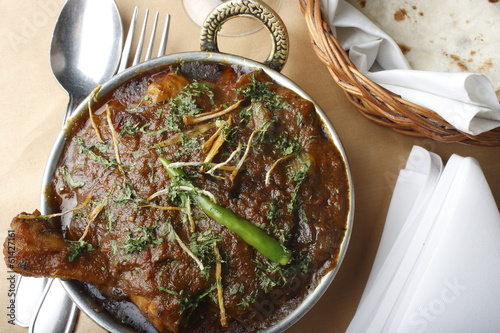 Photo: Boneless diced chicken cooked in a traditional Kadhai (wok) Boneless diced chicken cooked in a traditional Kadhai (wok)
