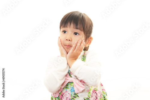 Photo: 複雑な表情な女の子 複雑な表情な女の子