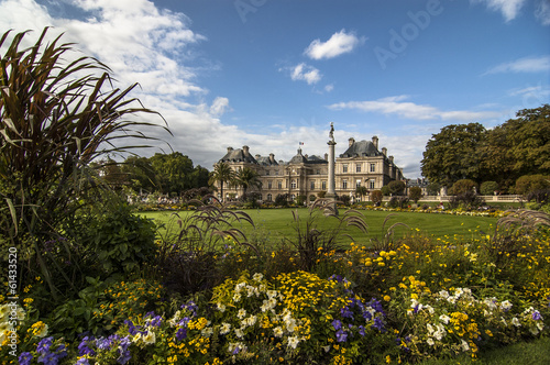 Photo: Paris, France - famous landmark, Luxembourg Palace and park Paris, France - famous landmark, Luxembourg Palace and park