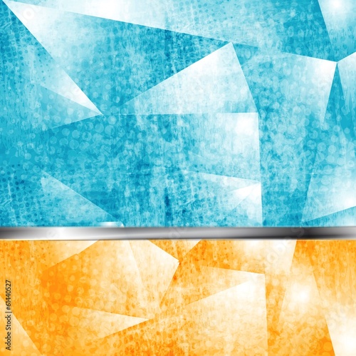 Vector: Abstract grunge tech vector backdrop Abstract grunge tech vector backdrop