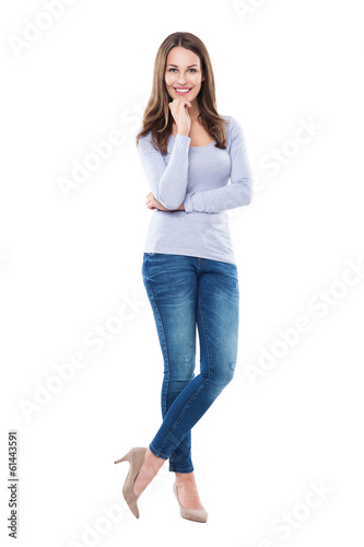 Photo: Attractive woman standing Attractive woman standing
