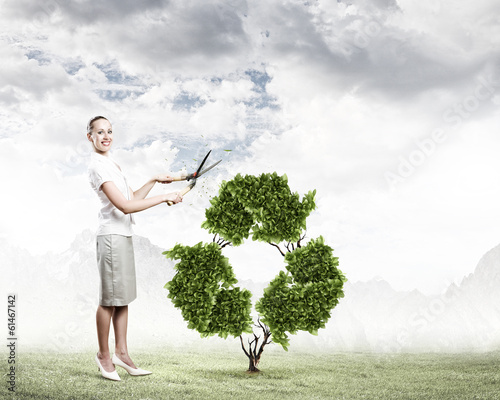 Photo: Recycle concept Recycle concept