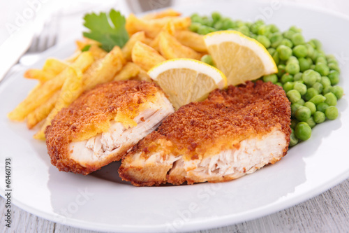 Photo: breaded meat breaded meat