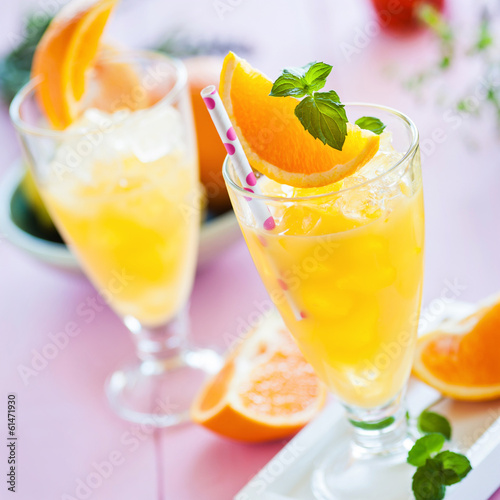 Photo: Eisgekühlter Orangensaft Eisgekühlter Orangensaft