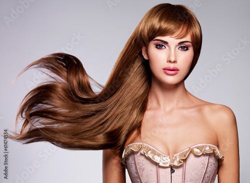 Photo: Beautiful sexy woman with long hair Beautiful sexy woman with long hair