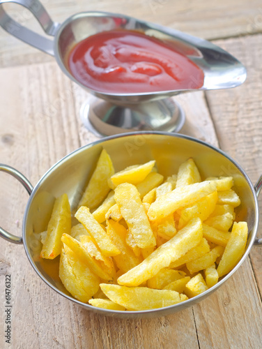 Photo: fried potato fried potato