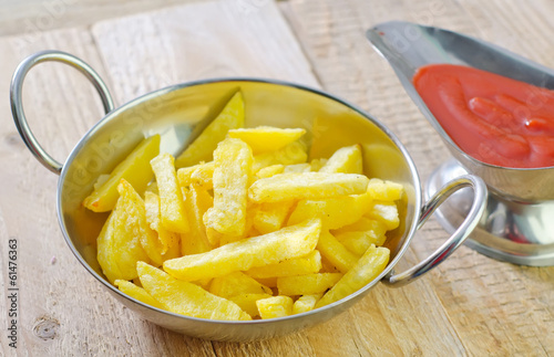 Photo: fried potato fried potato