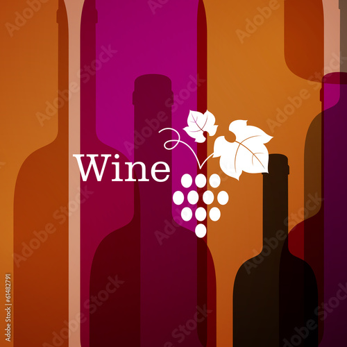 Vector: Vector Illustration of an Abstract Wine Background Vector Illustration of an Abstract Wine Background