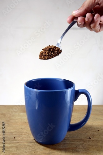 Photo: Coffee Being Poured To a Mug Coffee Being Poured To a Mug