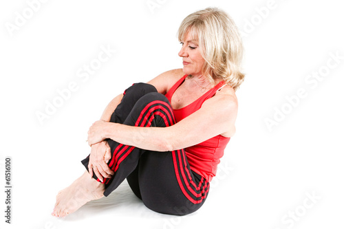 Photo: Senior Woman Exercising Senior Woman Exercising