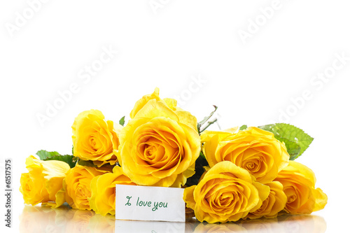 Photo: yellow roses yellow roses