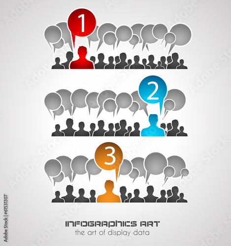 Vector: Infographic Design Template with modern flat style. Infographic Design Template with modern flat style.