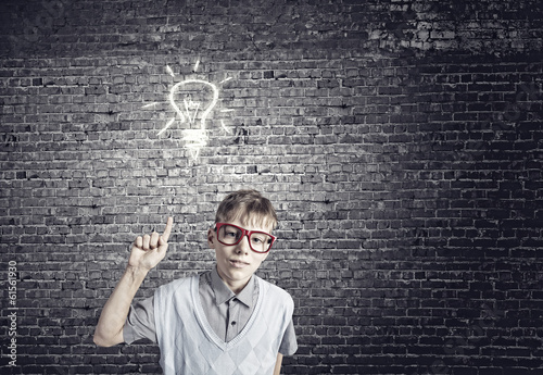 Photo: Little genius Little genius