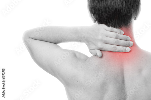 Photo: Neck pain in men Neck pain in men