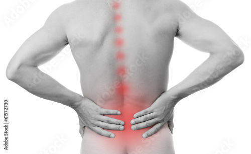 Photo: Pain in the lower back in men Pain in the lower back in men