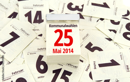 Photo: Kommunalwahlen 25. Mai 2014 Kommunalwahlen 25. Mai 2014