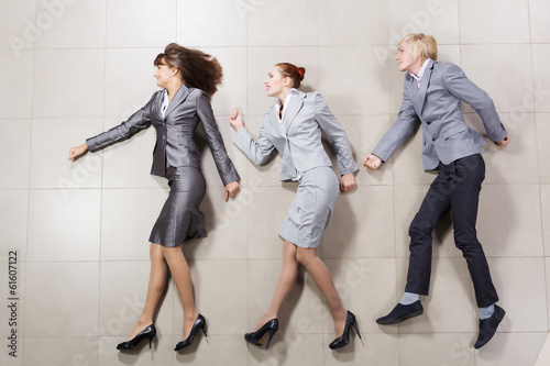 Photo: Funny businesspeople Funny businesspeople