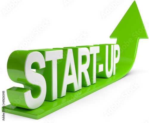 Illustration: Start up Pfeil Start up Pfeil