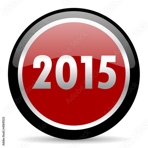 Illustration: new year 2015 icon new year 2015 icon