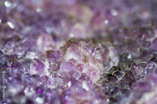 Photo: Rose gray quartz geode macro Rose gray quartz geode macro