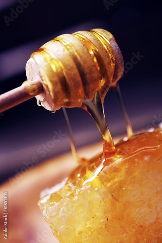 Photo: Raw Honey and Dipper Raw Honey and Dipper