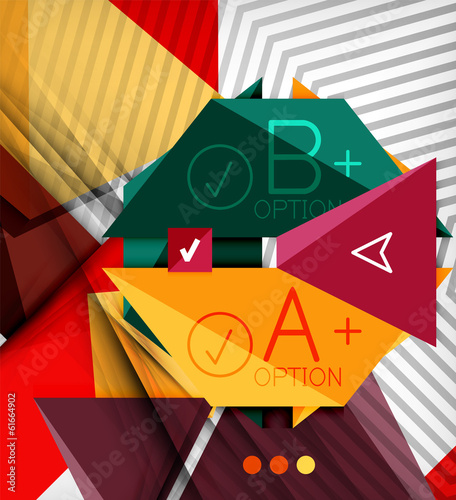 Vector: Business presentation stripes abstract background Business presentation stripes abstract background
