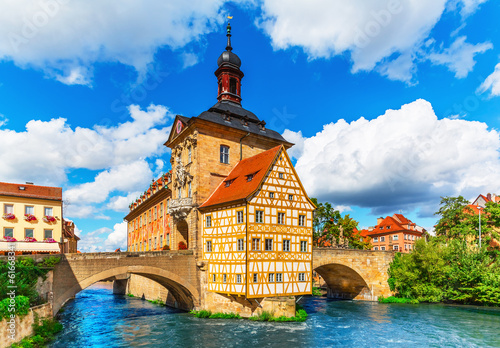 Photo: City Hall in Bamberg, Germany City Hall in Bamberg, Germany