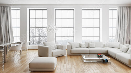 Illustration: Living room Living room