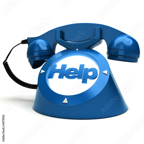 Illustration: Help phone Help phone