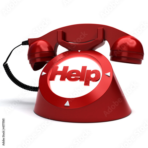 Illustration: Help phone Help phone