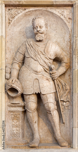 Photo: Bratislava - Tomb stone of Mikulas Palffy from cathedral Bratislava - Tomb stone of Mikulas Palffy from cathedral