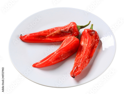 Photo: Roasted red peppers Roasted red peppers