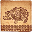 illustration of Cartoon Hippopotamus illustration of Cartoon Hippopotamus