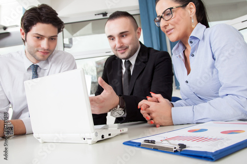 Photo: business teamwork business teamwork