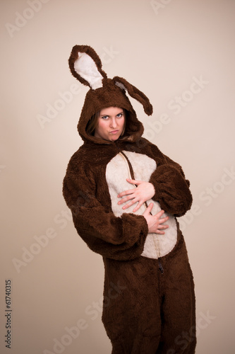 Photo: Frau Osterhase ist Dick vom Essen Frau Osterhase ist Dick vom Essen