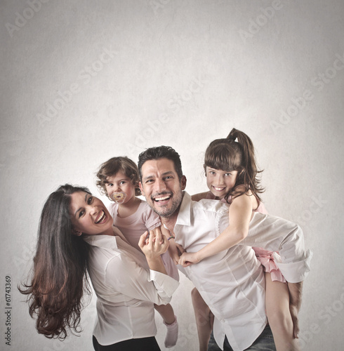 Photo: happy family happy family