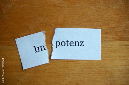 Photo: Impotenz Impotenz