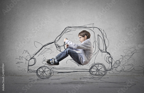 Photo: young driver young driver