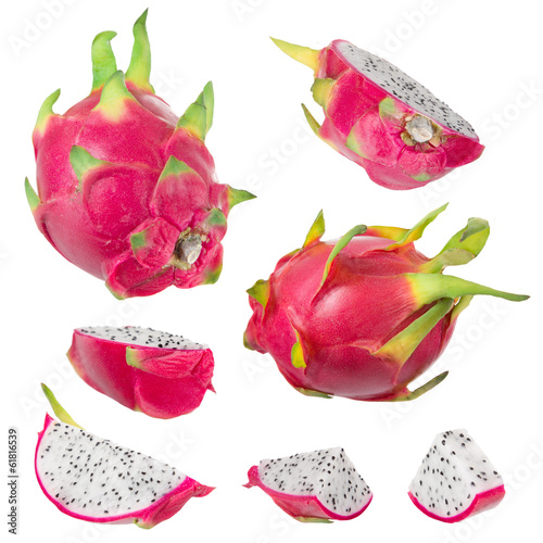 Photo: Dragon fruit isolated Dragon fruit isolated