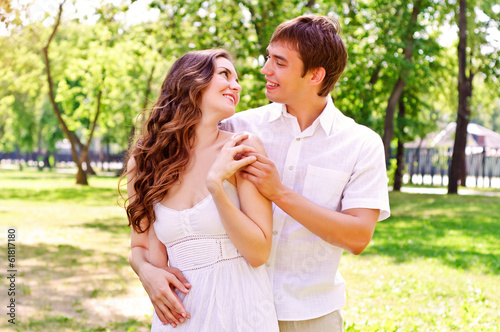 Photo: couple in the park couple in the park