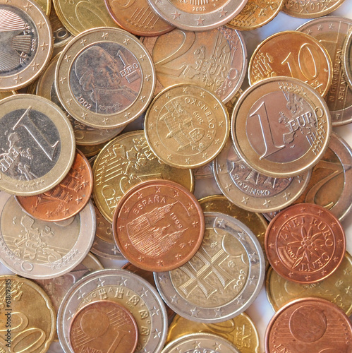 Photo: Euro coin Euro coin