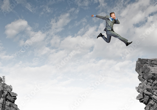 Photo: Brave businessman Brave businessman
