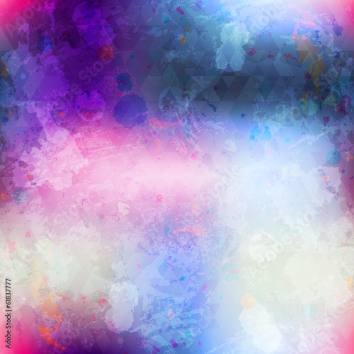Fototapeta grunge purple seamless texture with blob effect