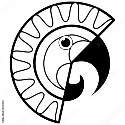 Illustration: Ara Papagei Vogel Tier Kunst Design Ara Papagei Vogel Tier Kunst Design