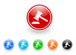 auction icon vector set auction icon vector set