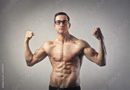 Photo: powerful man powerful man