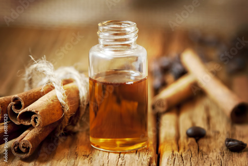 Photo: Essence Bottle and Cinnamon Essence Bottle and Cinnamon